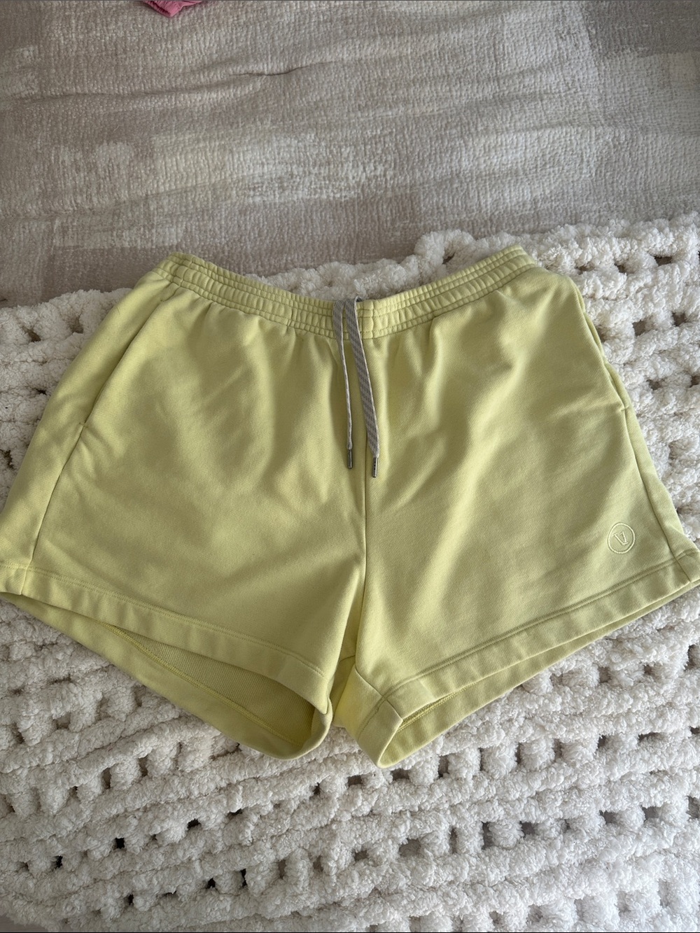 |Vuori| Butter Yellow Athletic Lounge Shorts